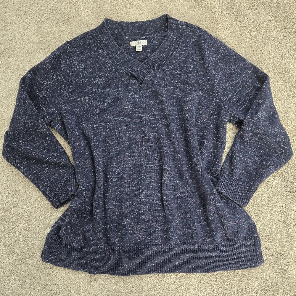 Croft And Barrow Women's V Neck Sweater